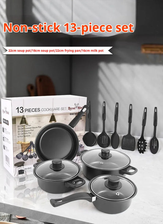 13-Piece Nonstick Cookware Set