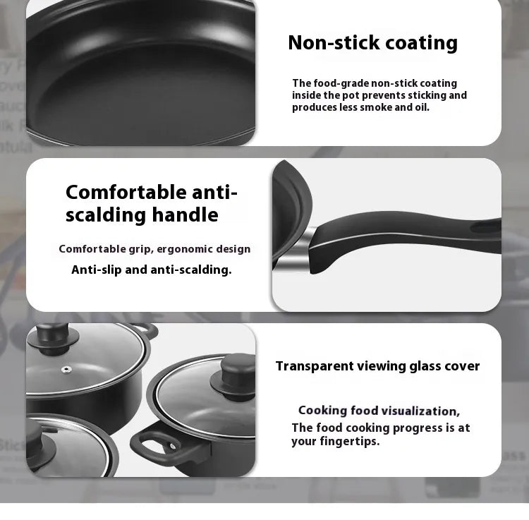 13-Piece Nonstick Cookware Set