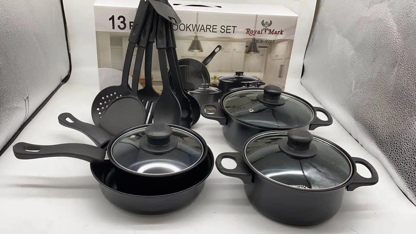 13-Piece Nonstick Cookware Set